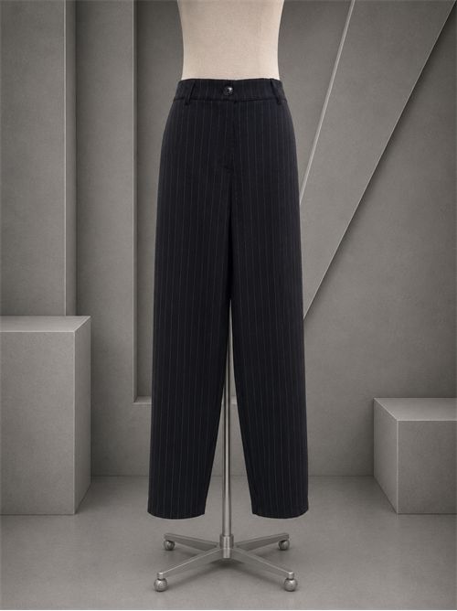 tailleur over gessato SUSY STAR | ST81551NERO